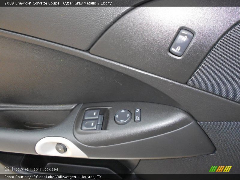 Cyber Gray Metallic / Ebony 2009 Chevrolet Corvette Coupe