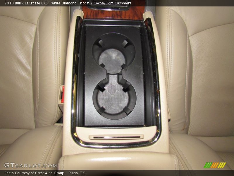 White Diamond Tricoat / Cocoa/Light Cashmere 2010 Buick LaCrosse CXS