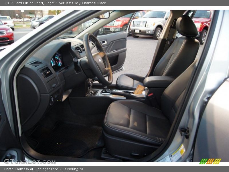  2012 Fusion Sport Charcoal Black Interior