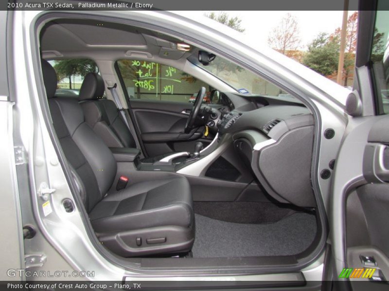 Palladium Metallic / Ebony 2010 Acura TSX Sedan