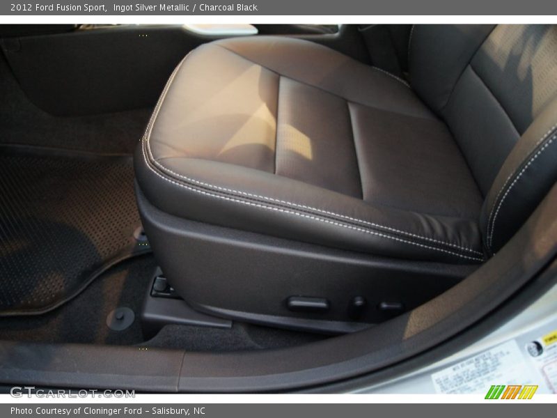 Ingot Silver Metallic / Charcoal Black 2012 Ford Fusion Sport