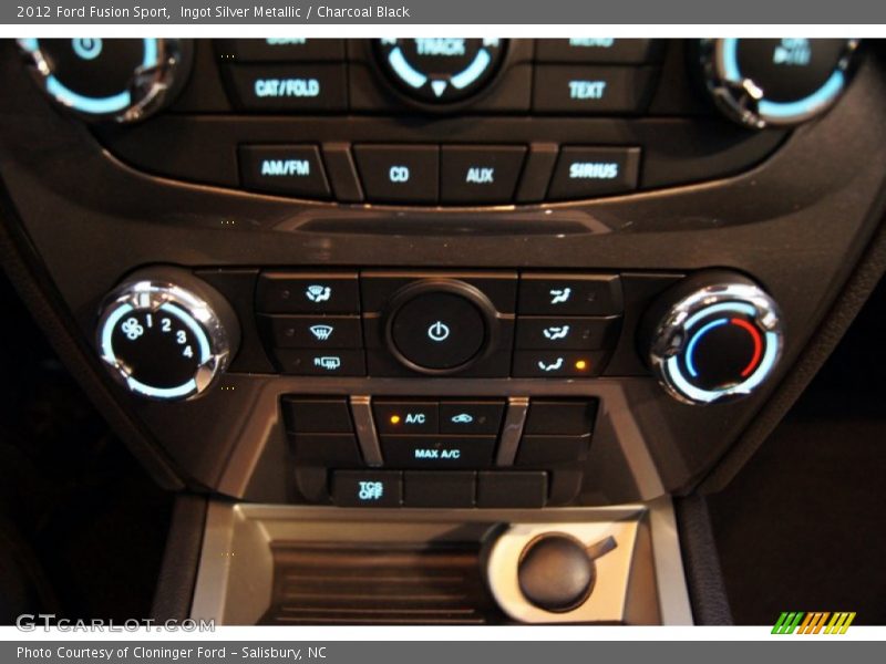Controls of 2012 Fusion Sport