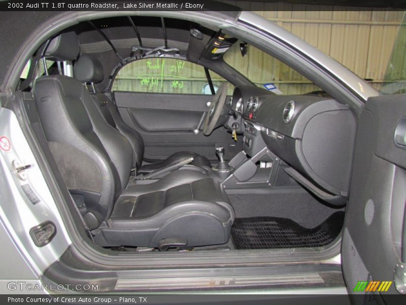  2002 TT 1.8T quattro Roadster Ebony Interior