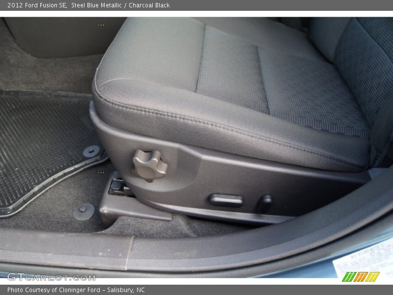 Steel Blue Metallic / Charcoal Black 2012 Ford Fusion SE