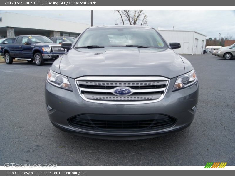 Sterling Grey / Charcoal Black 2012 Ford Taurus SEL