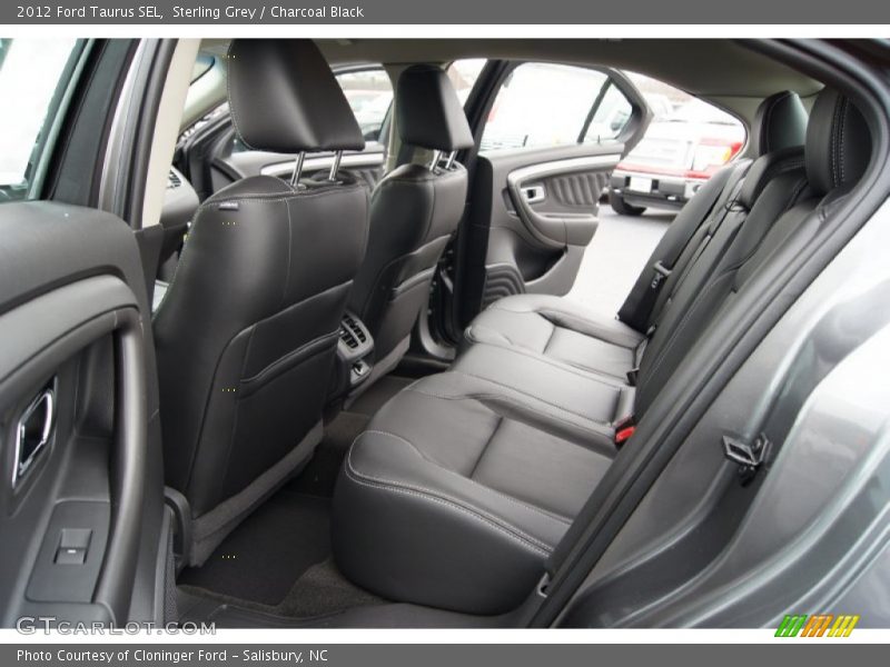 Sterling Grey / Charcoal Black 2012 Ford Taurus SEL