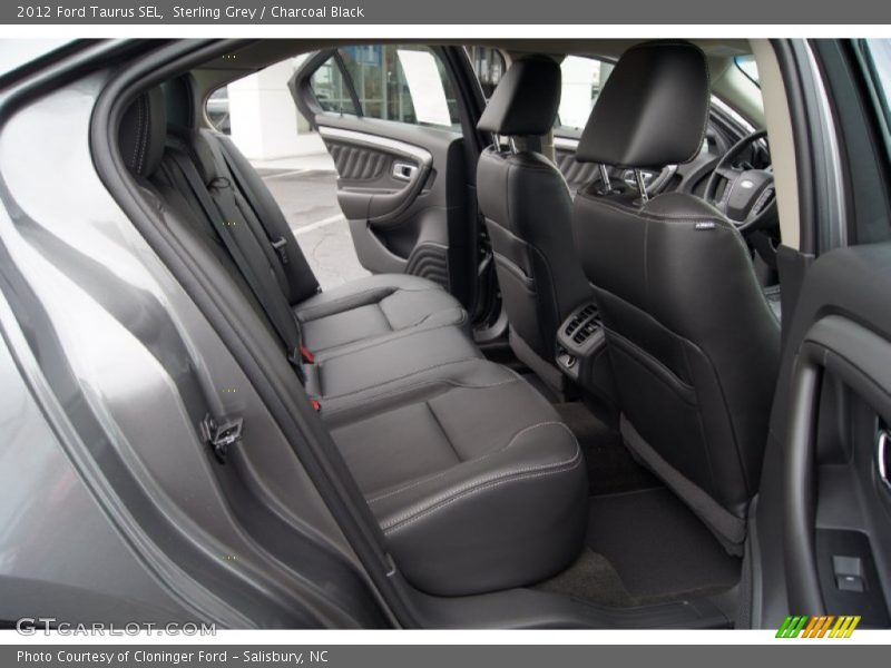 Sterling Grey / Charcoal Black 2012 Ford Taurus SEL