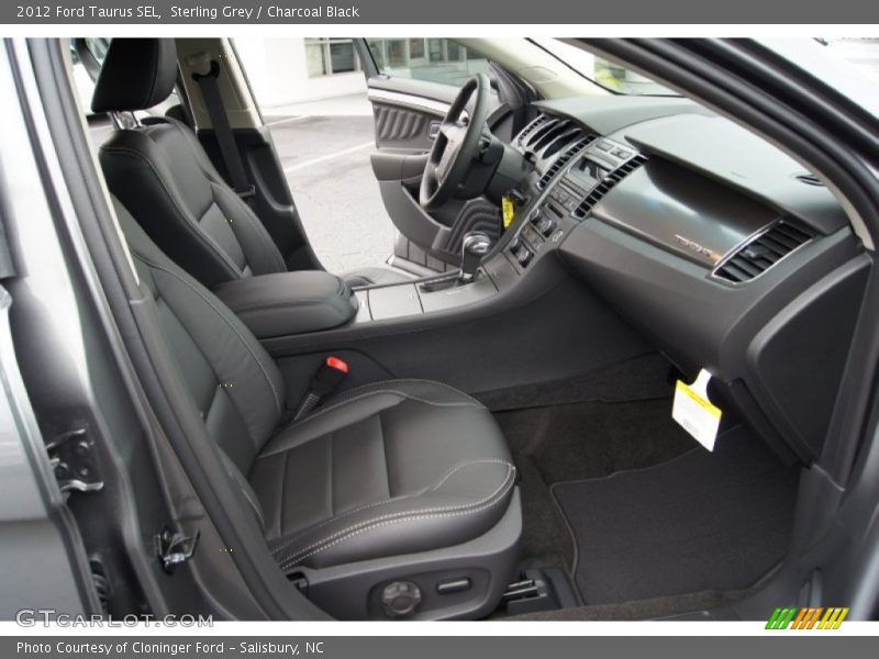 Sterling Grey / Charcoal Black 2012 Ford Taurus SEL