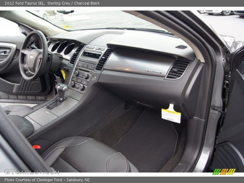 Sterling Grey / Charcoal Black 2012 Ford Taurus SEL