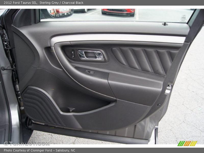 Sterling Grey / Charcoal Black 2012 Ford Taurus SEL