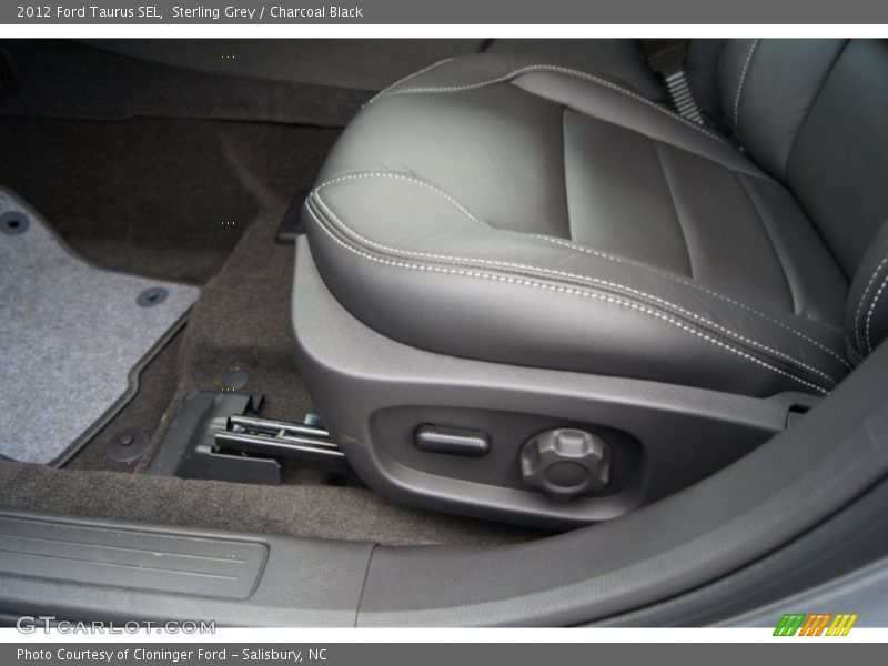 Sterling Grey / Charcoal Black 2012 Ford Taurus SEL