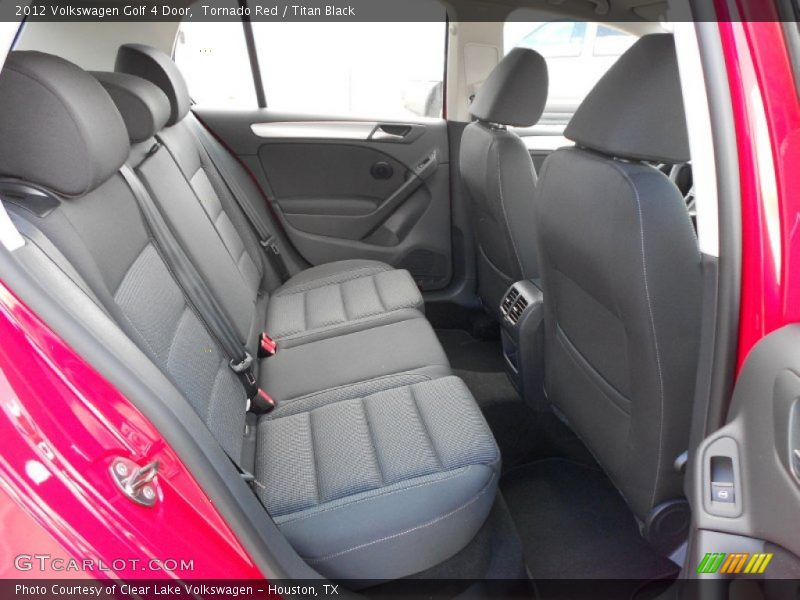  2012 Golf 4 Door Titan Black Interior