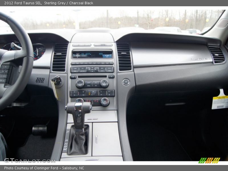 Sterling Grey / Charcoal Black 2012 Ford Taurus SEL