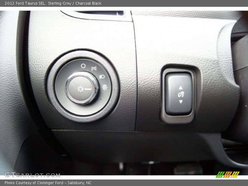 Sterling Grey / Charcoal Black 2012 Ford Taurus SEL