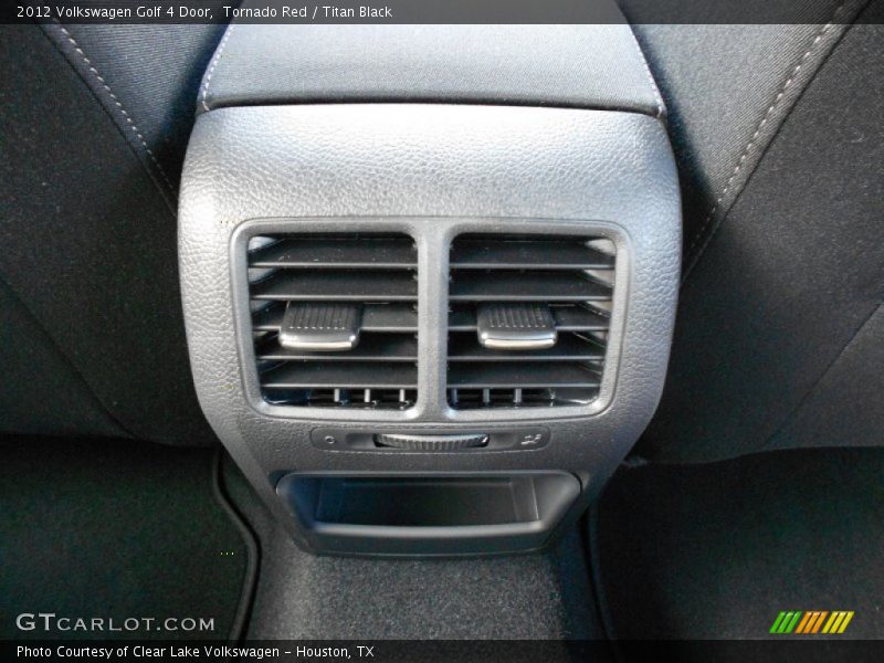 Tornado Red / Titan Black 2012 Volkswagen Golf 4 Door