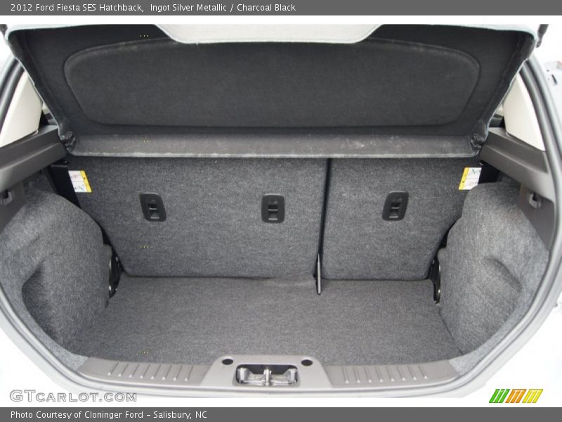  2012 Fiesta SES Hatchback Trunk