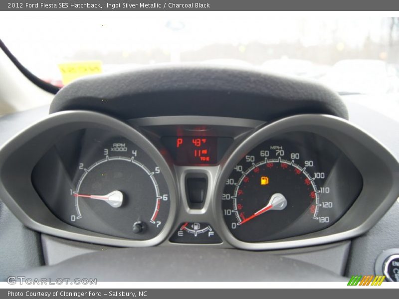  2012 Fiesta SES Hatchback SES Hatchback Gauges