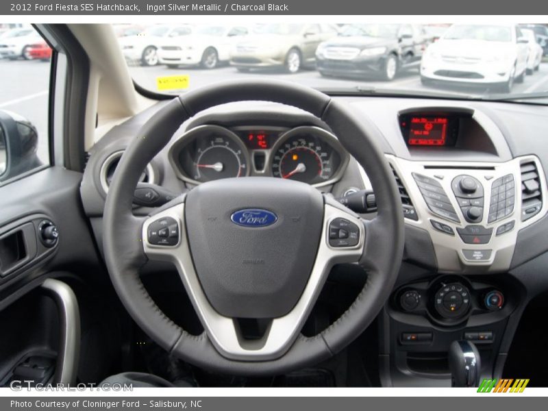  2012 Fiesta SES Hatchback Steering Wheel