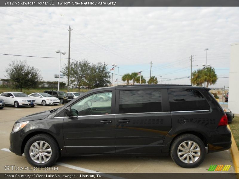 Twilight Gray Metallic / Aero Gray 2012 Volkswagen Routan SE