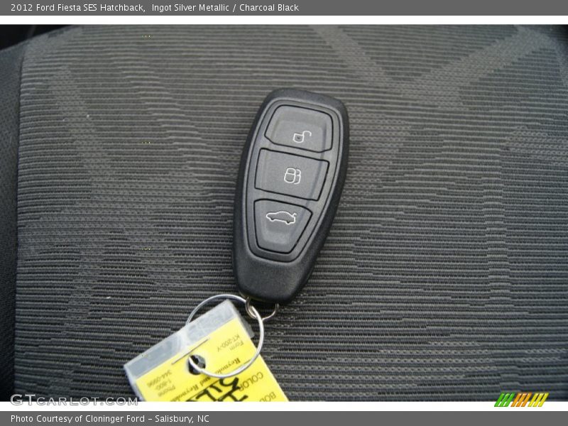 Keys of 2012 Fiesta SES Hatchback