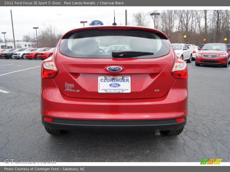 Red Candy Metallic / Charcoal Black 2012 Ford Focus SE Sport 5-Door