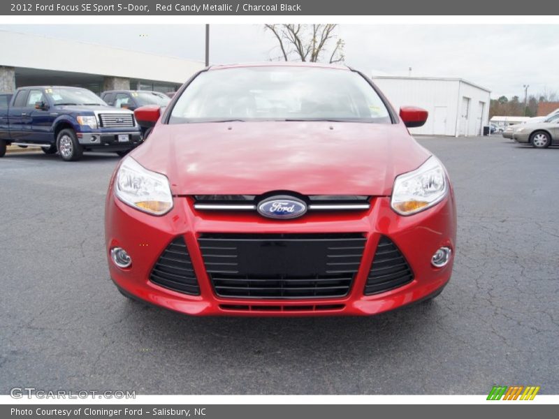 Red Candy Metallic / Charcoal Black 2012 Ford Focus SE Sport 5-Door