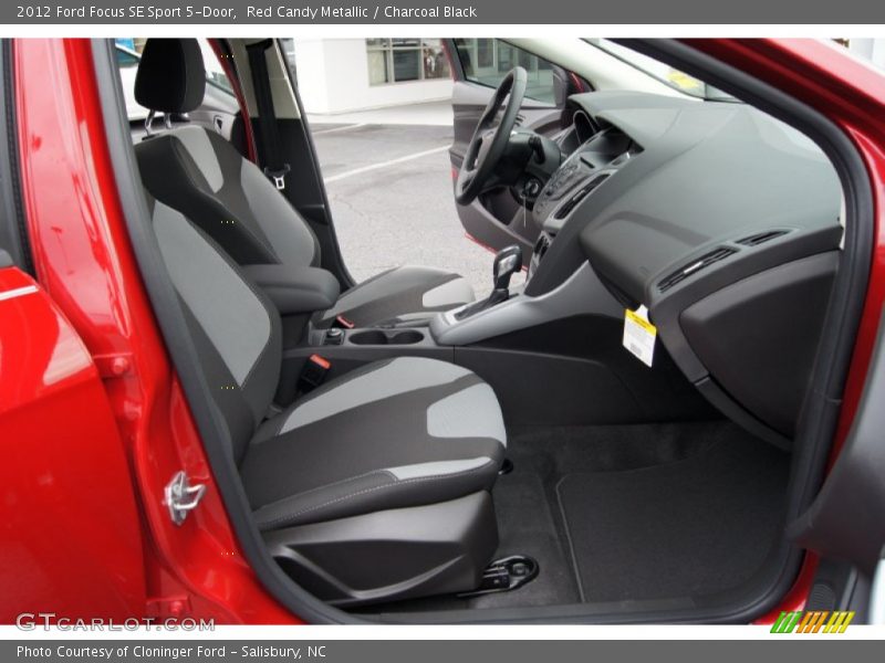 Red Candy Metallic / Charcoal Black 2012 Ford Focus SE Sport 5-Door