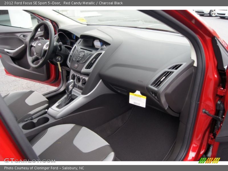 Red Candy Metallic / Charcoal Black 2012 Ford Focus SE Sport 5-Door