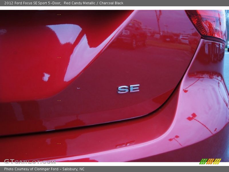 Red Candy Metallic / Charcoal Black 2012 Ford Focus SE Sport 5-Door