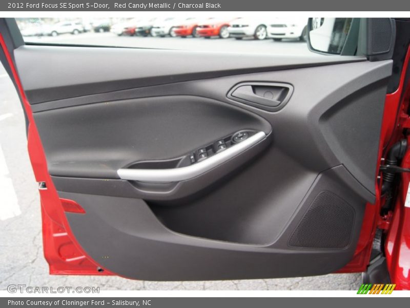 Red Candy Metallic / Charcoal Black 2012 Ford Focus SE Sport 5-Door