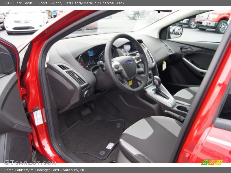 Red Candy Metallic / Charcoal Black 2012 Ford Focus SE Sport 5-Door