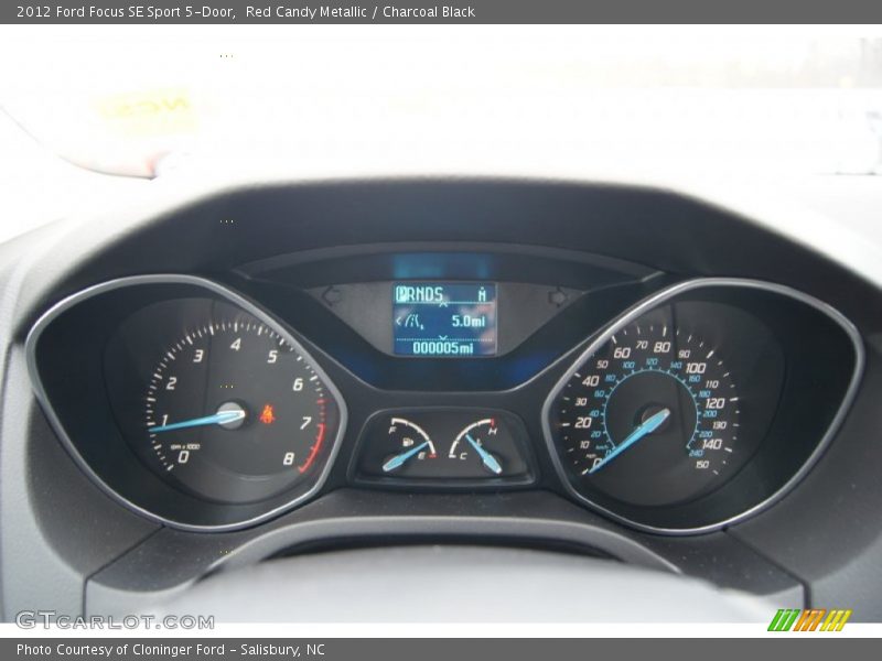 2012 Focus SE Sport 5-Door SE Sport 5-Door Gauges