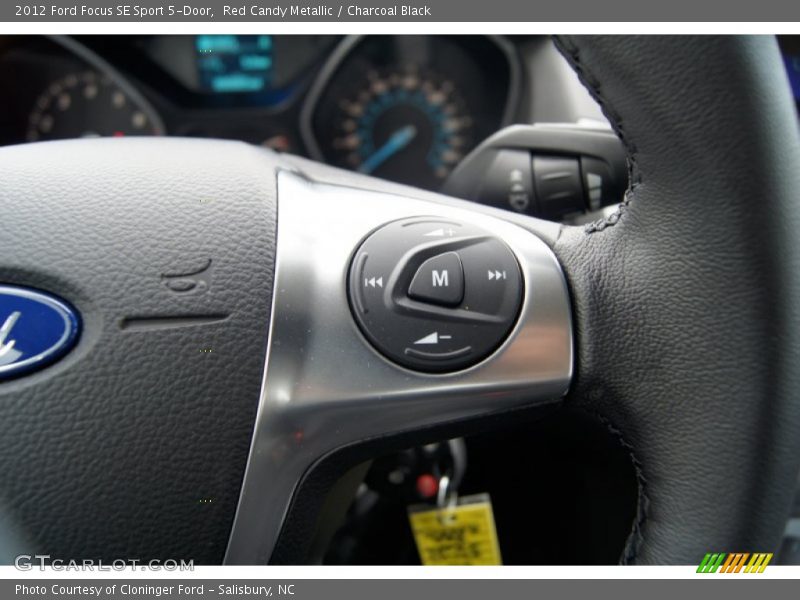 Red Candy Metallic / Charcoal Black 2012 Ford Focus SE Sport 5-Door