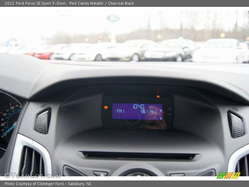 Red Candy Metallic / Charcoal Black 2012 Ford Focus SE Sport 5-Door