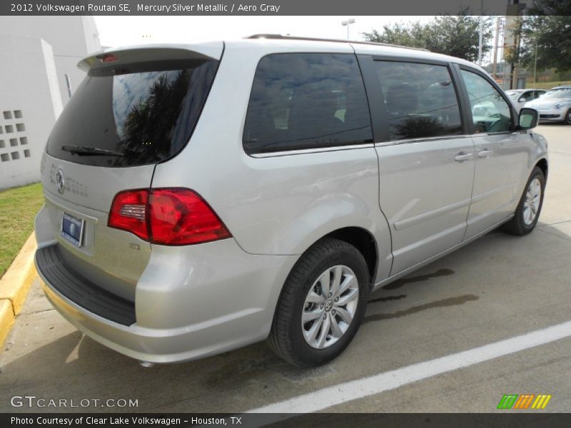 Mercury Silver Metallic / Aero Gray 2012 Volkswagen Routan SE