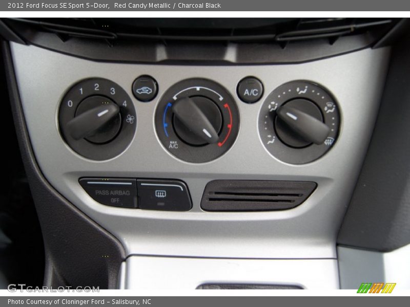 Red Candy Metallic / Charcoal Black 2012 Ford Focus SE Sport 5-Door