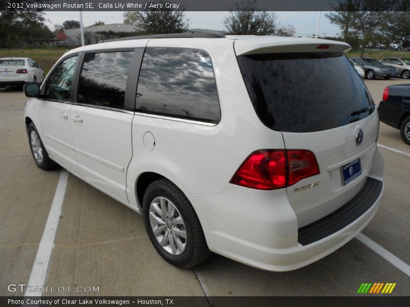 Calla Lily White / Aero Gray 2012 Volkswagen Routan SE