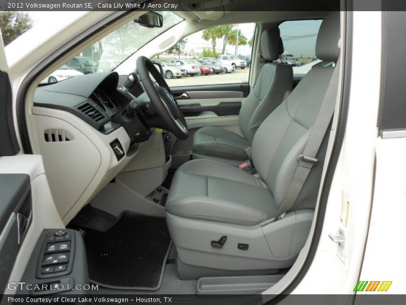  2012 Routan SE Aero Gray Interior