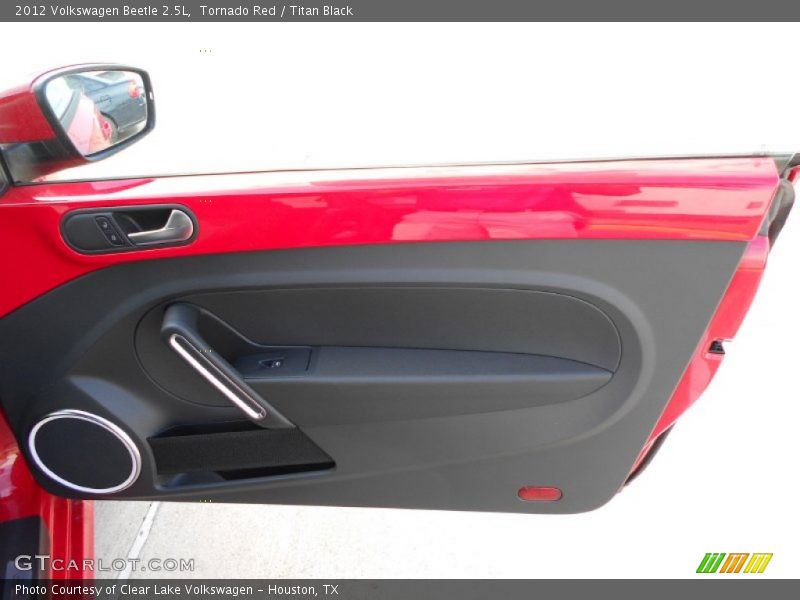 Tornado Red / Titan Black 2012 Volkswagen Beetle 2.5L