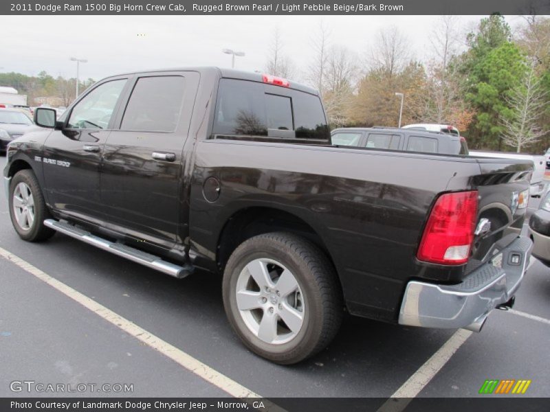 Rugged Brown Pearl / Light Pebble Beige/Bark Brown 2011 Dodge Ram 1500 Big Horn Crew Cab