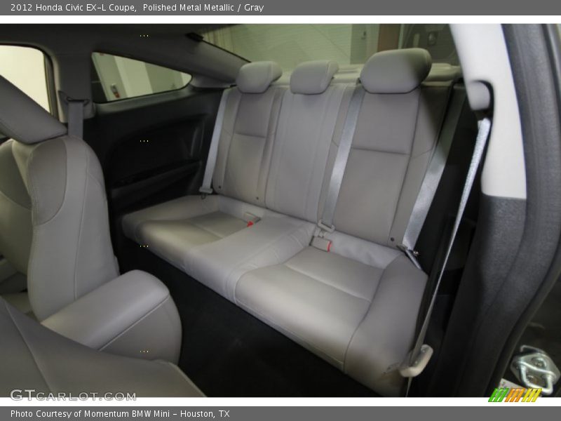 Polished Metal Metallic / Gray 2012 Honda Civic EX-L Coupe