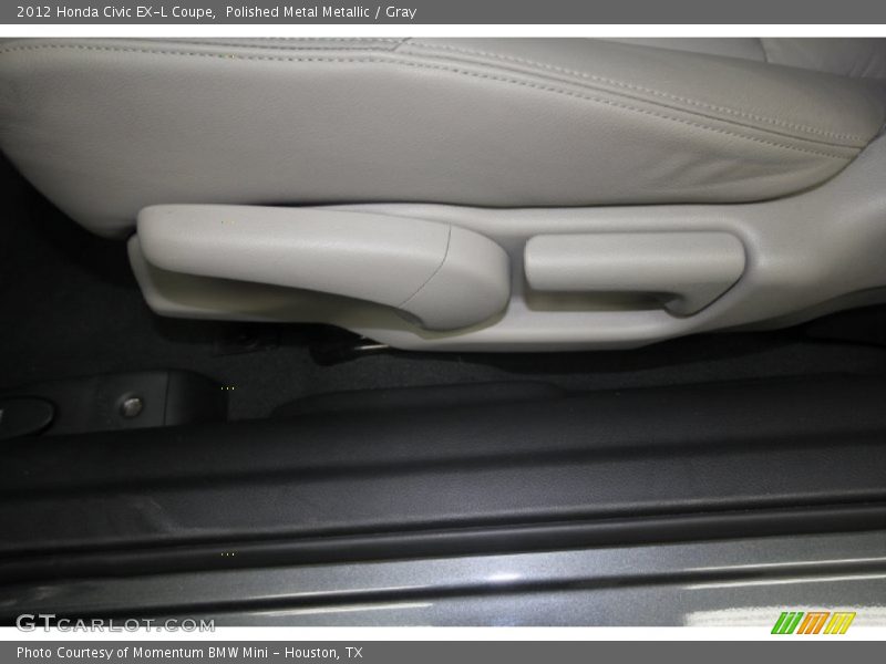 Polished Metal Metallic / Gray 2012 Honda Civic EX-L Coupe