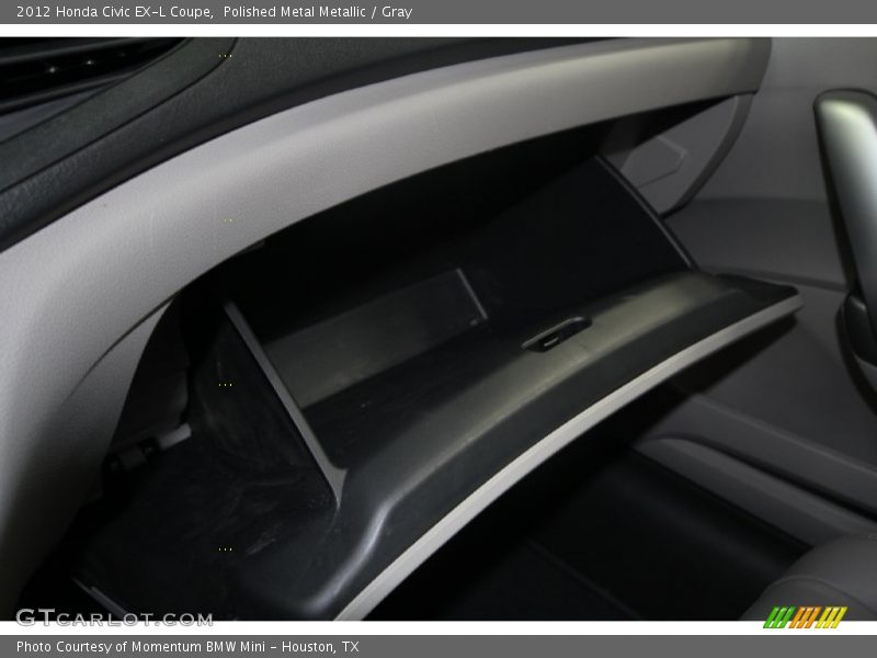 Polished Metal Metallic / Gray 2012 Honda Civic EX-L Coupe