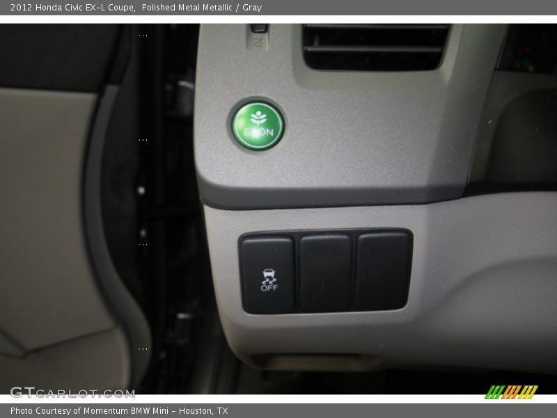 Polished Metal Metallic / Gray 2012 Honda Civic EX-L Coupe