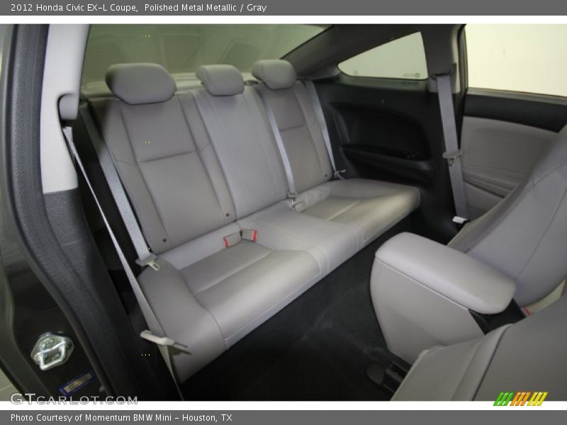 Polished Metal Metallic / Gray 2012 Honda Civic EX-L Coupe