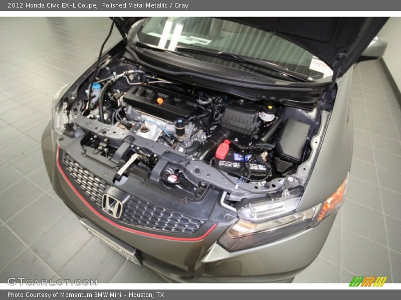Polished Metal Metallic / Gray 2012 Honda Civic EX-L Coupe