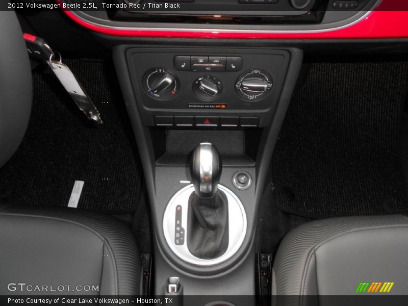  2012 Beetle 2.5L 6 Speed Tiptronic Automatic Shifter