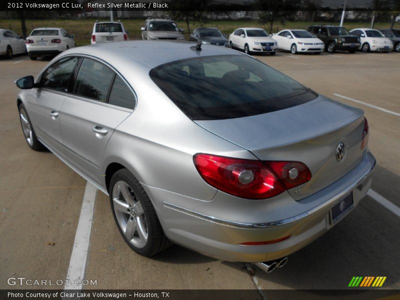 Reflex Silver Metallic / Black 2012 Volkswagen CC Lux