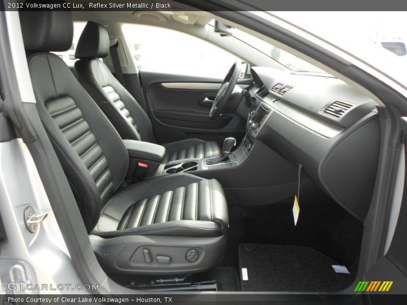 Reflex Silver Metallic / Black 2012 Volkswagen CC Lux