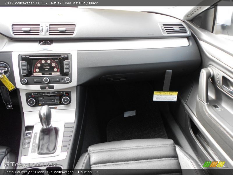 Reflex Silver Metallic / Black 2012 Volkswagen CC Lux